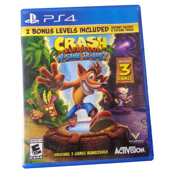Crash Bandicoot N. Sane Trilogy - Sony PlayStation 4 Tested Works - Picture 1 of 5